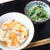 鶏ごぼうご飯と梅ナムル☆