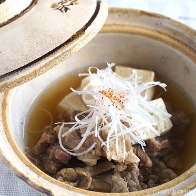 オリーブ牛の肉豆腐