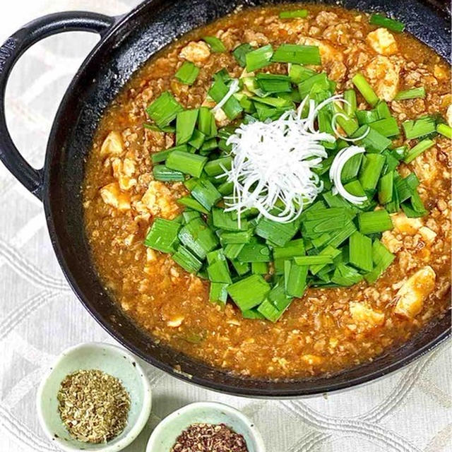 痺れる辛さの麻婆豆腐