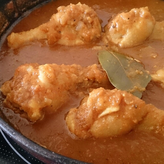 ニンジンとチキンのカレー