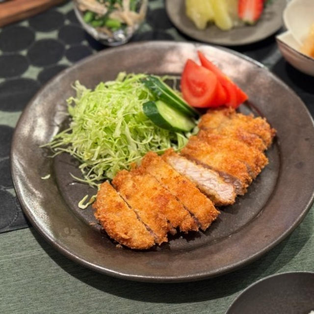美味しいパン粉でトンカツの夜ごはん&楽天マラソンが始まってた！
