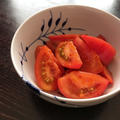 和えたらすぐに食べてほしい「トマトキムチ」。 by イェジンさん