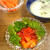 野菜をガラスに