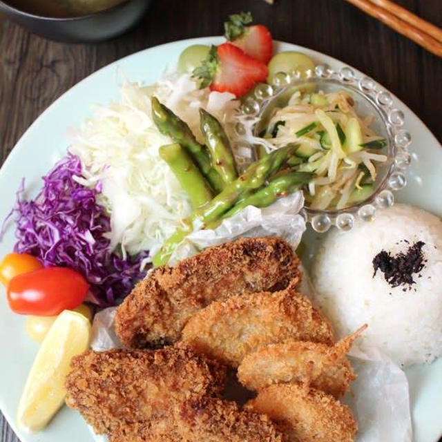 甜麺醤の味付きフィレカツ