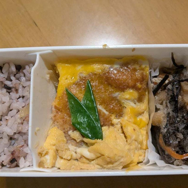 わたしのお弁当　〜カツ煮のお弁当〜