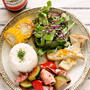 カフェ風ワンプレート！イカとズッキーニのスパイシー炒め
