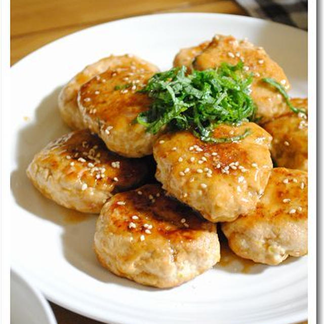 晩ごはん*鶏つくねと白菜シチュー