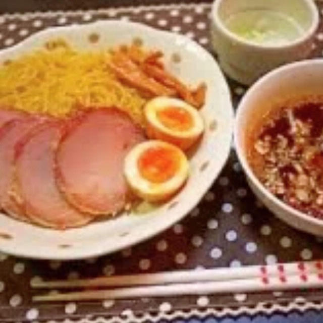 簡単！濃縮ポン酢でつけ麺