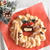 発酵不要！ホットケーキミックスで♪クリスマスリースちぎりパン