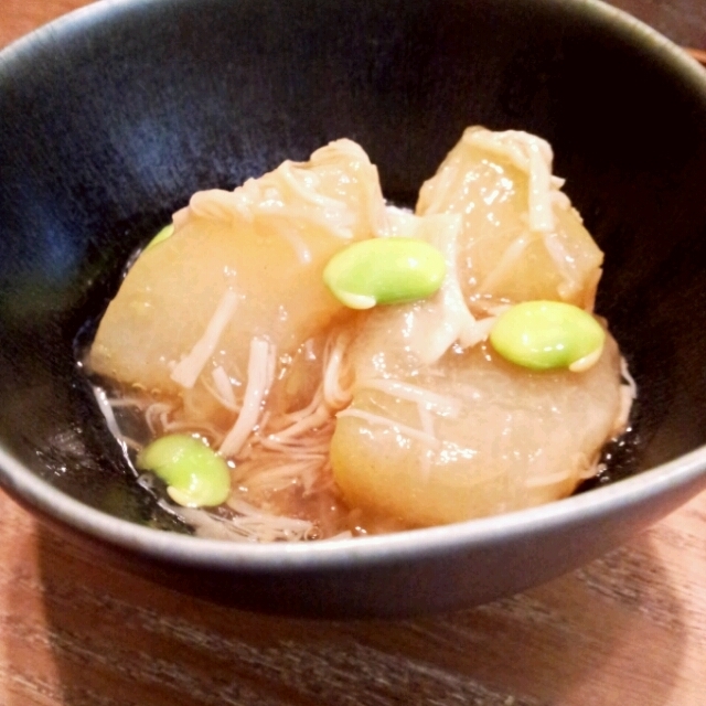 冬瓜のホタテあんかけ♪