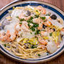 久しぶりに作った「白菜とボイル海老のクリームパスタ」&「感謝状をいただきました」