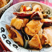 鶏肉と椎茸の醤油煮(動画レシピ)/Chicken and Shiitake Mushrooms.