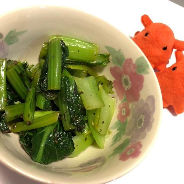 ハーブ香る小松菜のマリネ 洋風おつまみレシピ やる気 By たこべいさん レシピブログ 料理ブログのレシピ満載