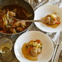 鶏団子（クネル）と白菜の煮物