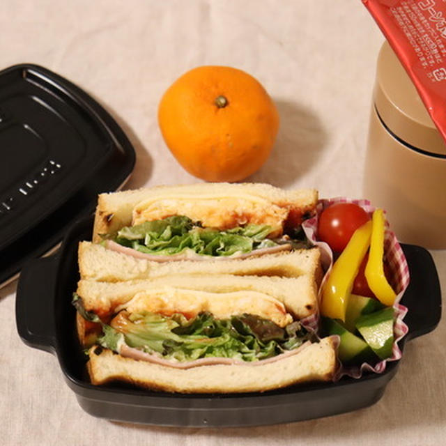 最近の中学生弁当（スープジャーミネストローネや炊飯器ピラフなど）