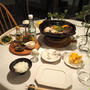 蒸し鍋と卵かけごはんの、夜ごはん