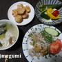 猛暑を乗り切る豚冷やしゃぶの夕食