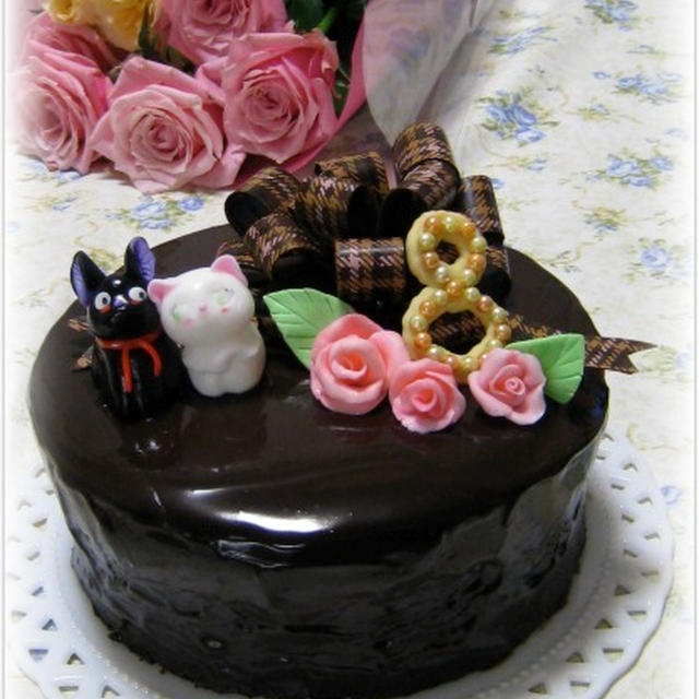 ８th☆結婚記念日のケーキ