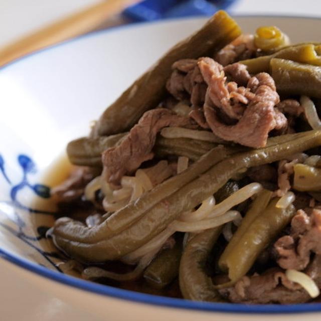 いんげんのクタクタ煮、ならアタシも食べれるの。