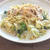 フタして簡単〜ガラムマサラでスパイシー！豚肉と白菜のフライパン蒸し焼きそば。