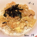 煮物のお出汁で☆とろみ風親子丼♪