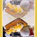 今日の朝活！ごま油と炒り卵のおむすび、#OnigiriAction