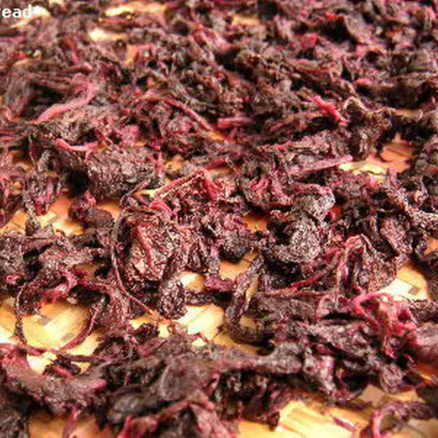 梅干の作り方～赤紫蘇入れ2010