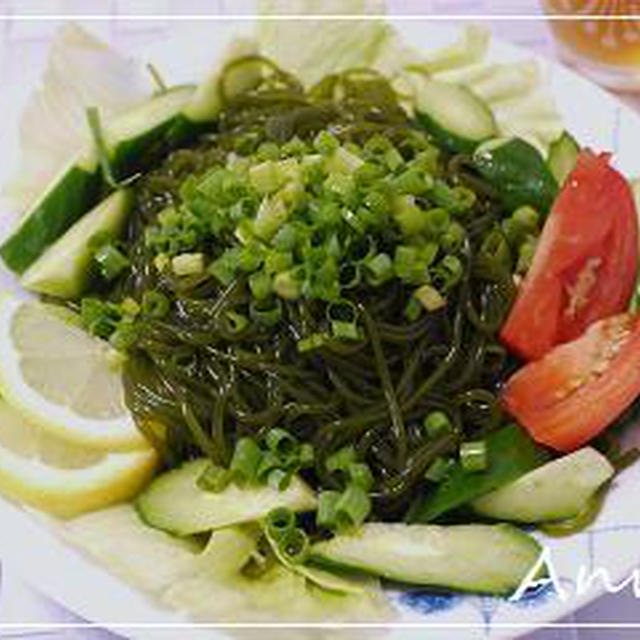 ☆わかめ麺の冷し麺☆