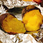 家でねっとり焼き芋作り。甘くて最高！オーブンレンジで放ったらかし。
