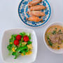 今夜は懇願されて作った坦々麺風とゆうこりんの