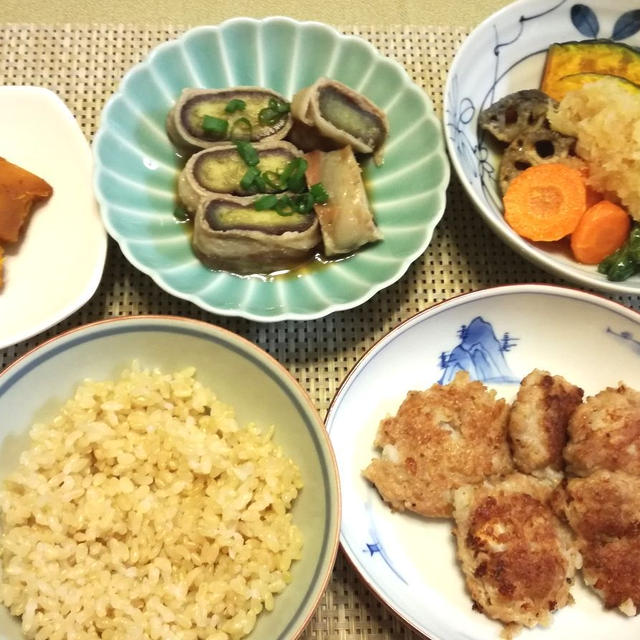 鶏ミンチと長芋のつくね焼き 献立 By ふくろうママさん レシピブログ 料理ブログのレシピ満載