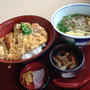 カツ丼と刻み蕎麦
