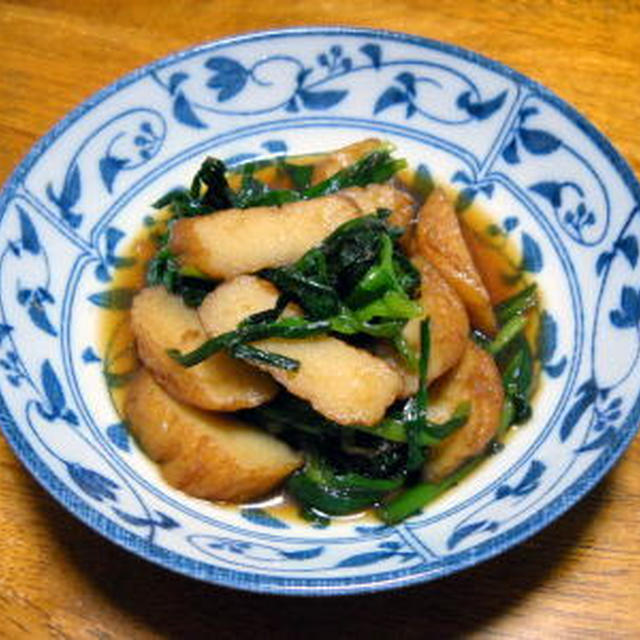 にらとさつま揚げのさっと煮