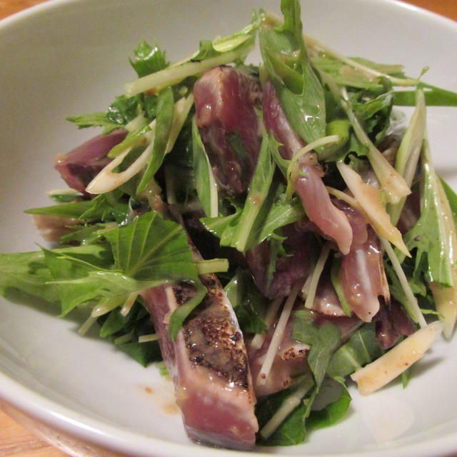 【旨魚料理】カツオサラダ
