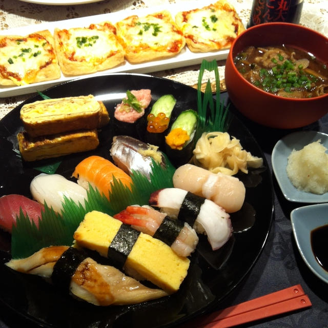 握り寿司の献立 By Riesmoさん レシピブログ 料理ブログのレシピ満載
