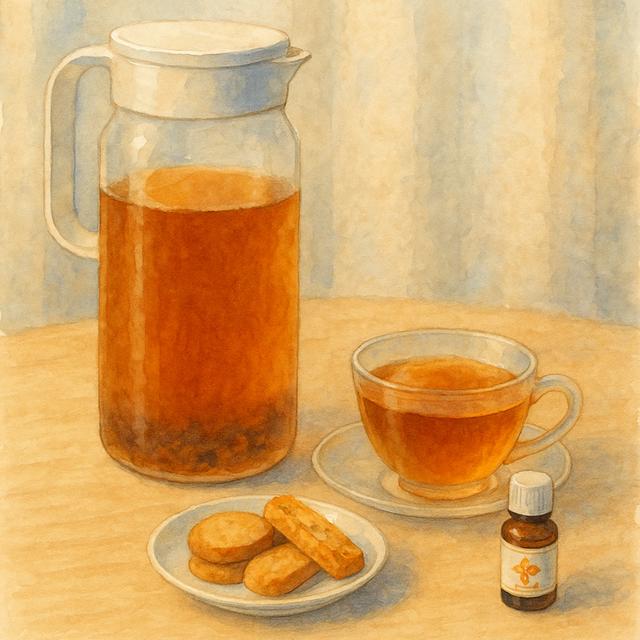 【夏の定番】水出しセイロンに香りを添えて。疲れた日の、私のご褒美ティータイム