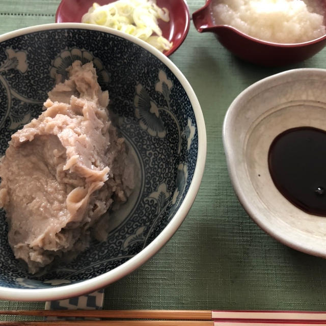 簡単蕎麦がき