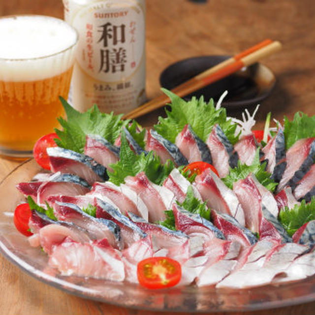 ちょっとしめ鯖　、　サントリー和膳