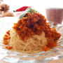汁なしキヌア坦々素麺