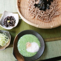 クイジナートのブレンダー：オクラだし蕎麦
