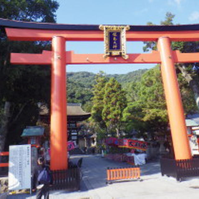 松尾大社でよ～くお詣り　お酒の神様ですから(^_-)-☆