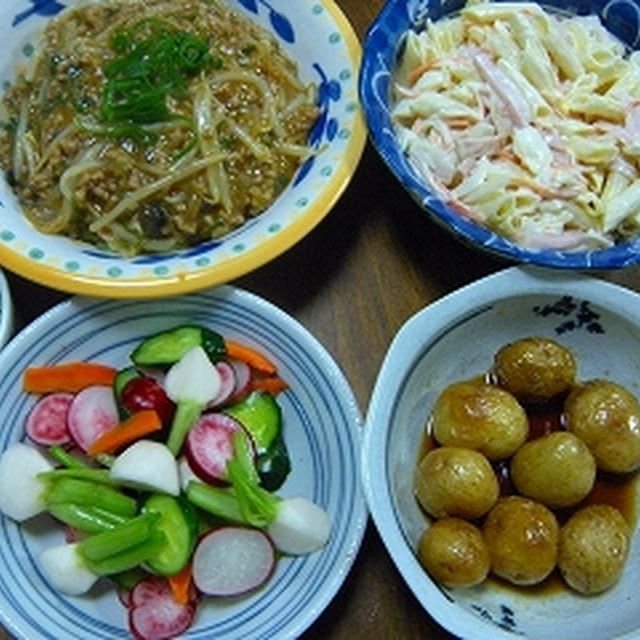 マーボーもやし麺☆