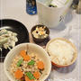 豆そぼろとささみクリームチーズサラダ☆