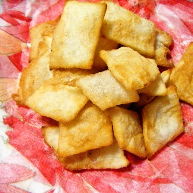米粉でおかき おせんべい By ミコおばちゃんさん レシピブログ 料理ブログのレシピ満載