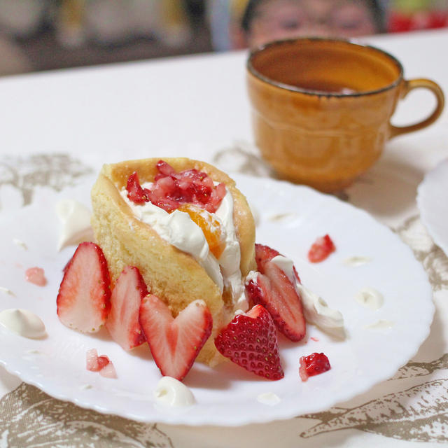 子どものクリスマスケーキレッスン♪青空キッチン