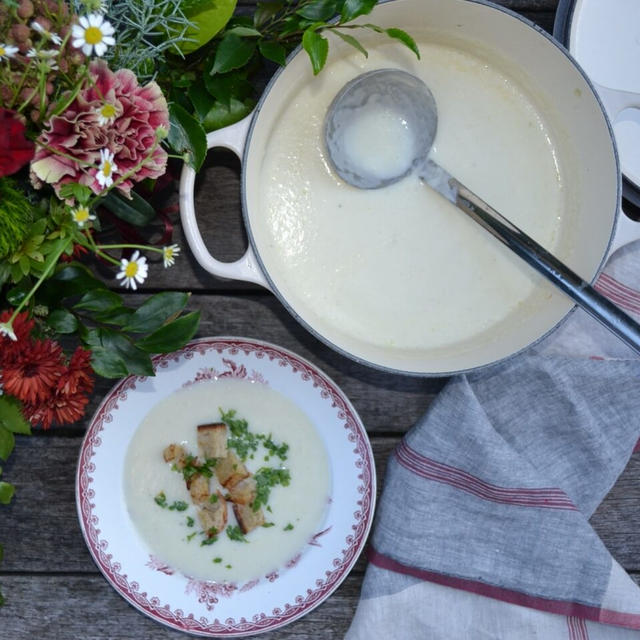 Creamy Turnip Soup 蕪のクリームスープ