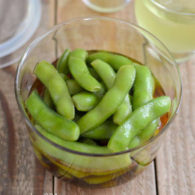 枝豆のあごだしつゆ漬け。素材の味が引き立つ、夏のおつまみ。【農家のレシピ帳】PR