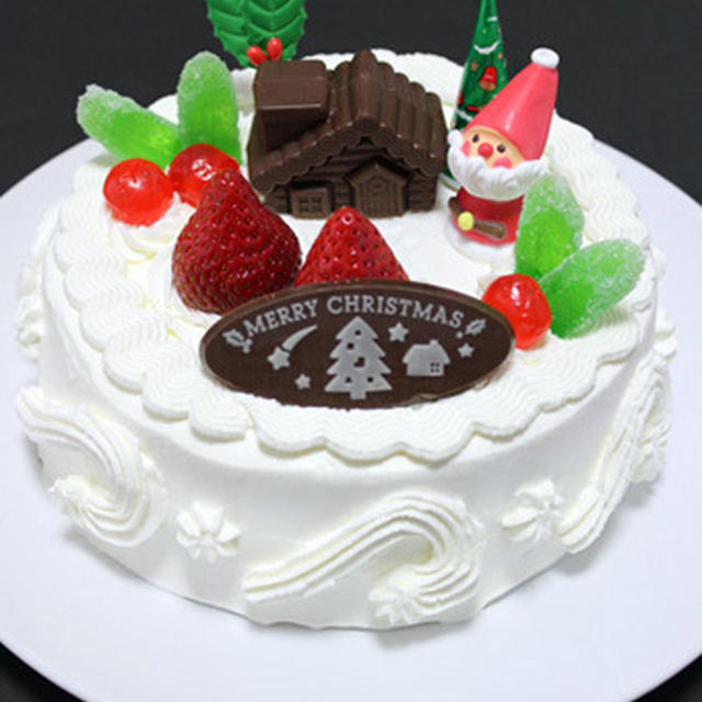 レトロデザインに挑戦 ザ 昭和のクリスマスケーキ By Junkoさん レシピブログ 料理ブログのレシピ満載