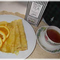 ある休日の朝食　☆イギリスのパンケーキ☆ by kaimamaさん