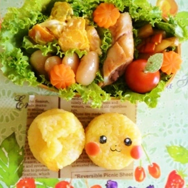 ピカチュウおにぎり 卵味噌漬け By よっちママさん レシピブログ 料理ブログのレシピ満載